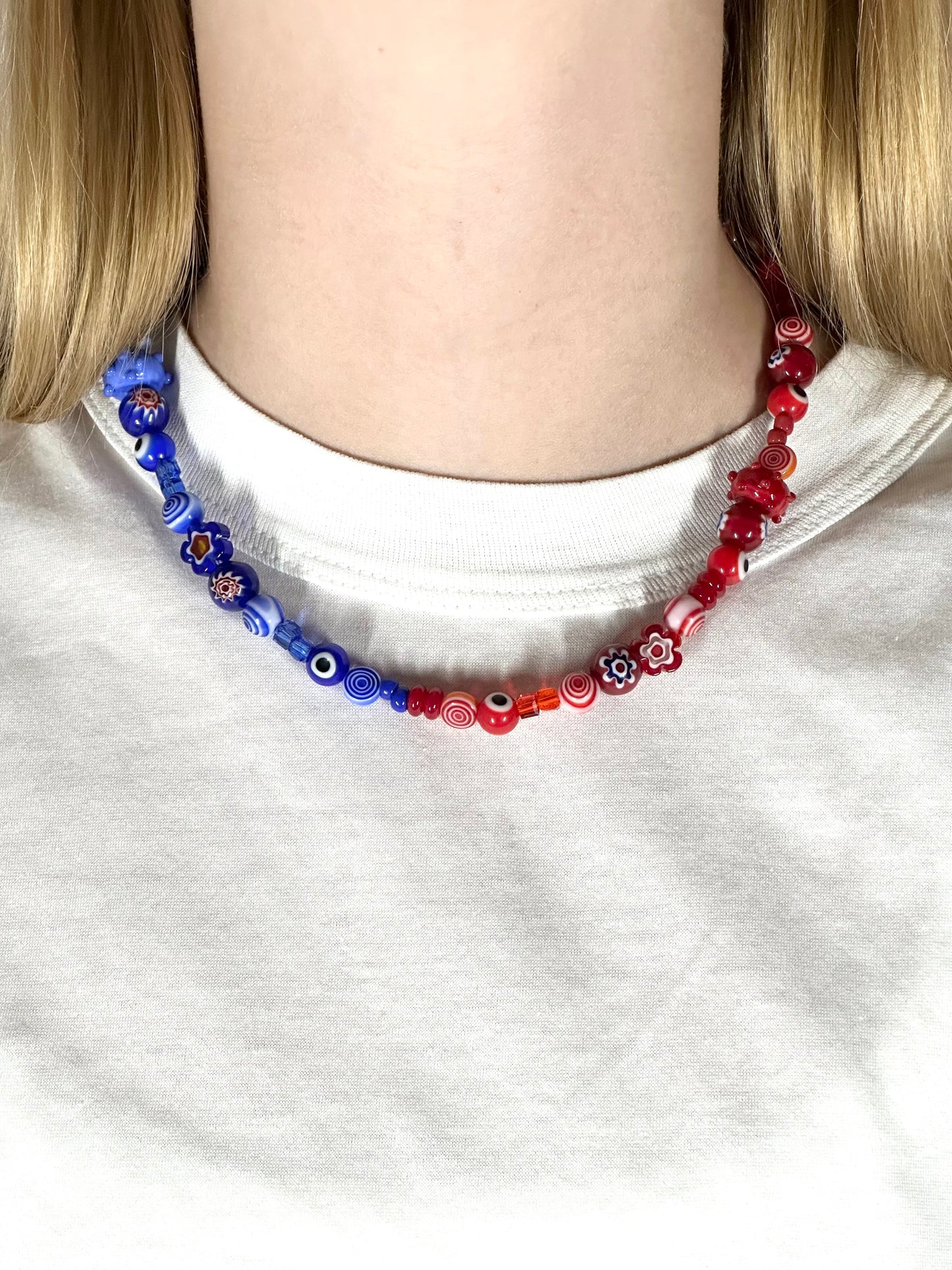 1 OF 1 RED & BLUE