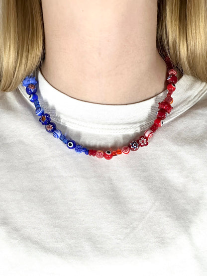 1 OF 1 RED & BLUE