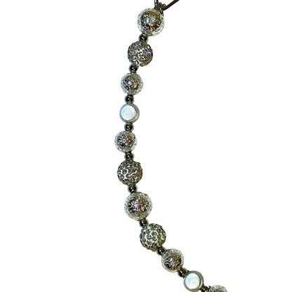 WHITE GLOWING ROSARY