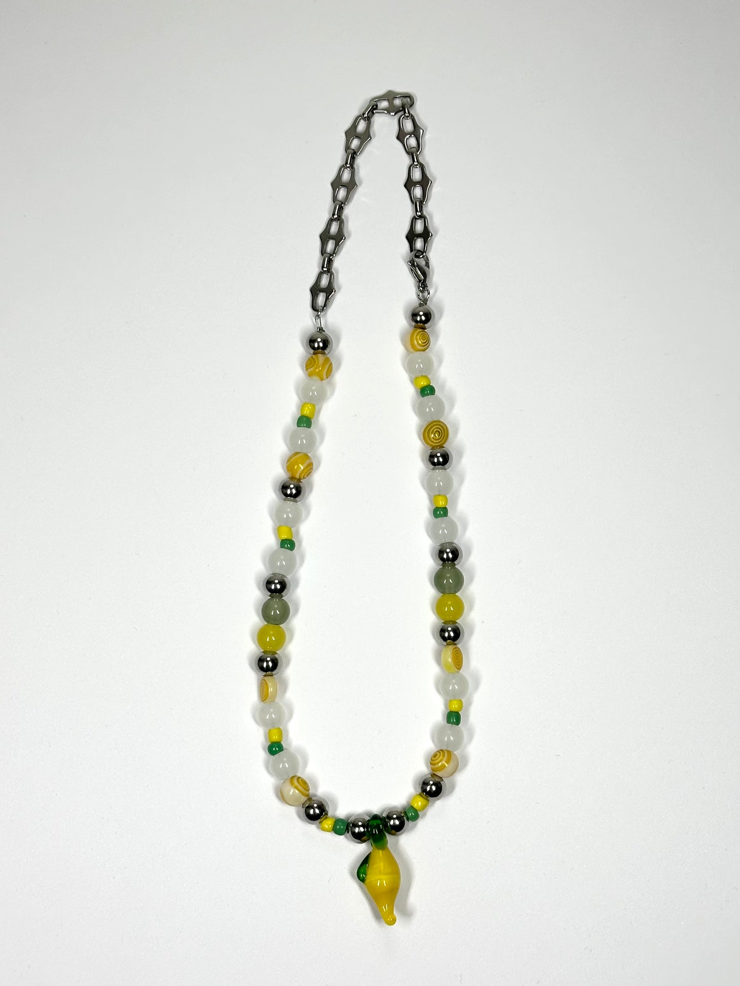 1 OF 1 LEMON NECKLACE