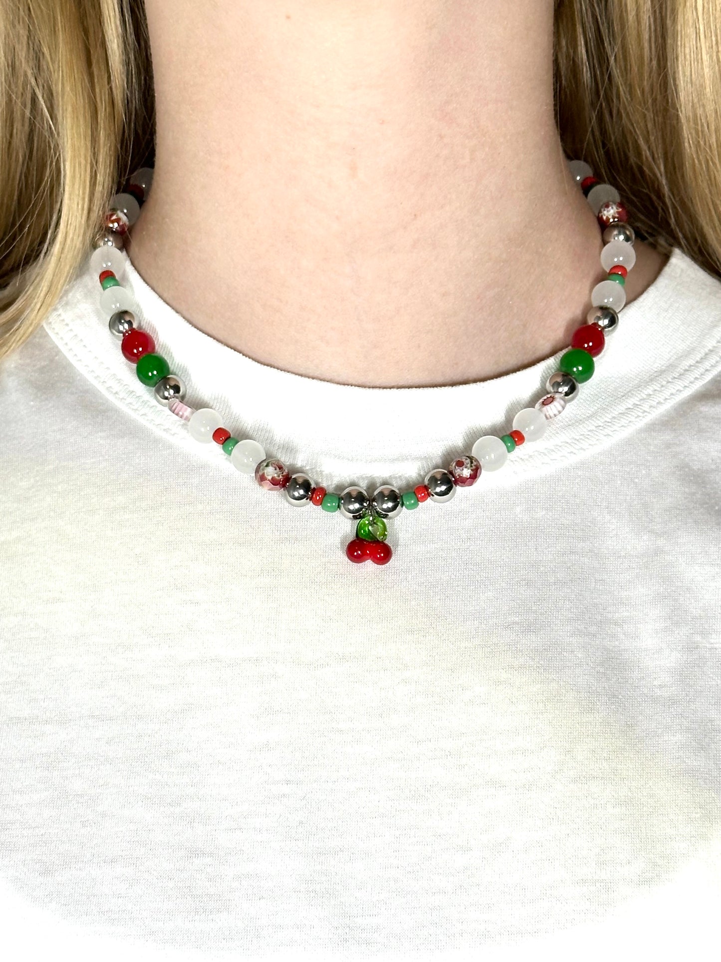 1 OF 1 CHERRY NECKLACE