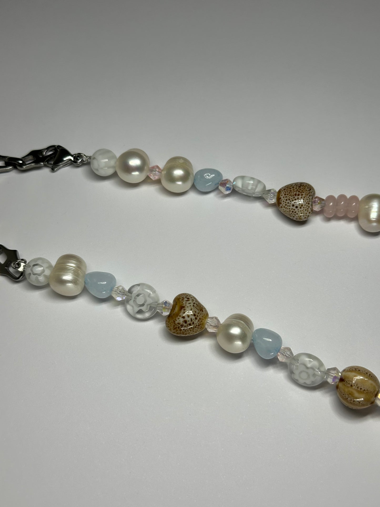 1 OF 1  PINK FISH NECKLACE